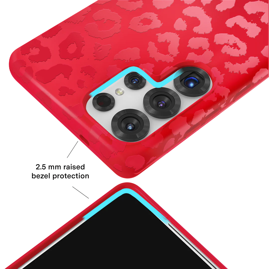 Red Hot Leopard Samsung Case - Image 57