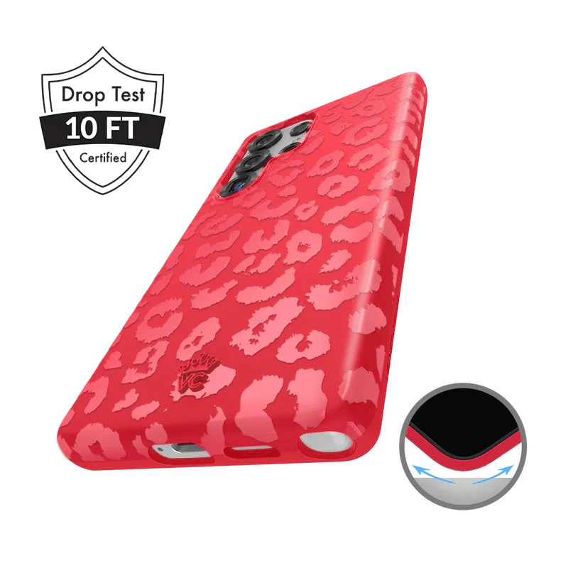 Red Hot Leopard Samsung Case - Image 59