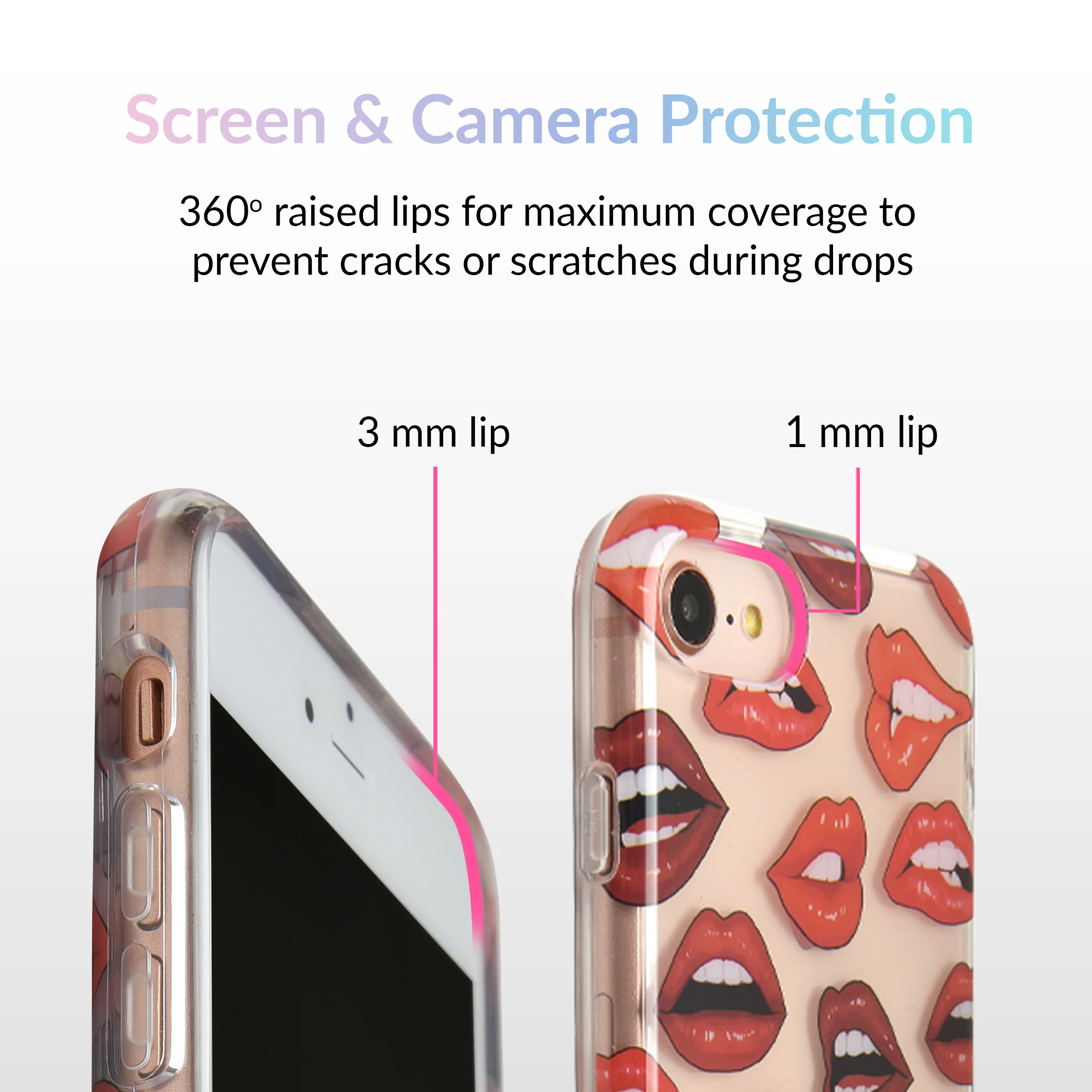Red Lips iPhone Case - Image 51