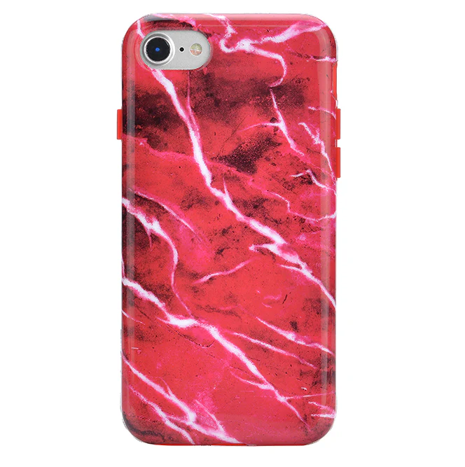 Red Velvet Marble iPhone Case - Image 10