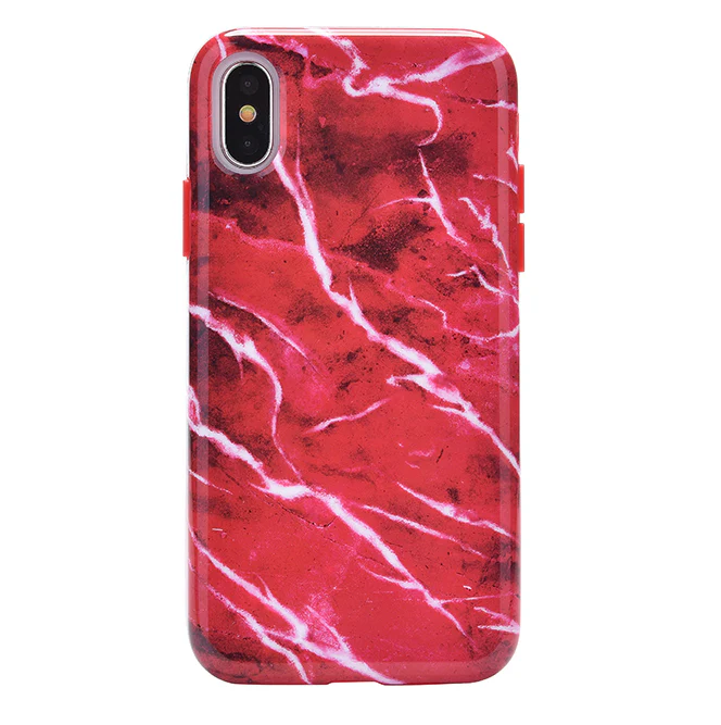 Red Velvet Marble iPhone Case - Image 28