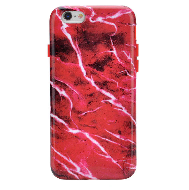 Red Velvet Marble iPhone Case - Image 34