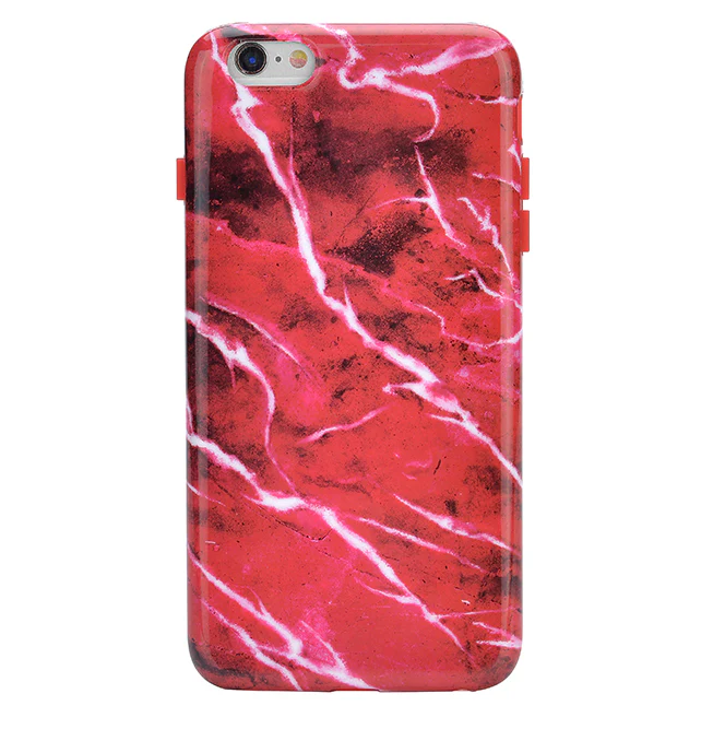 Red Velvet Marble iPhone Case - Image 40