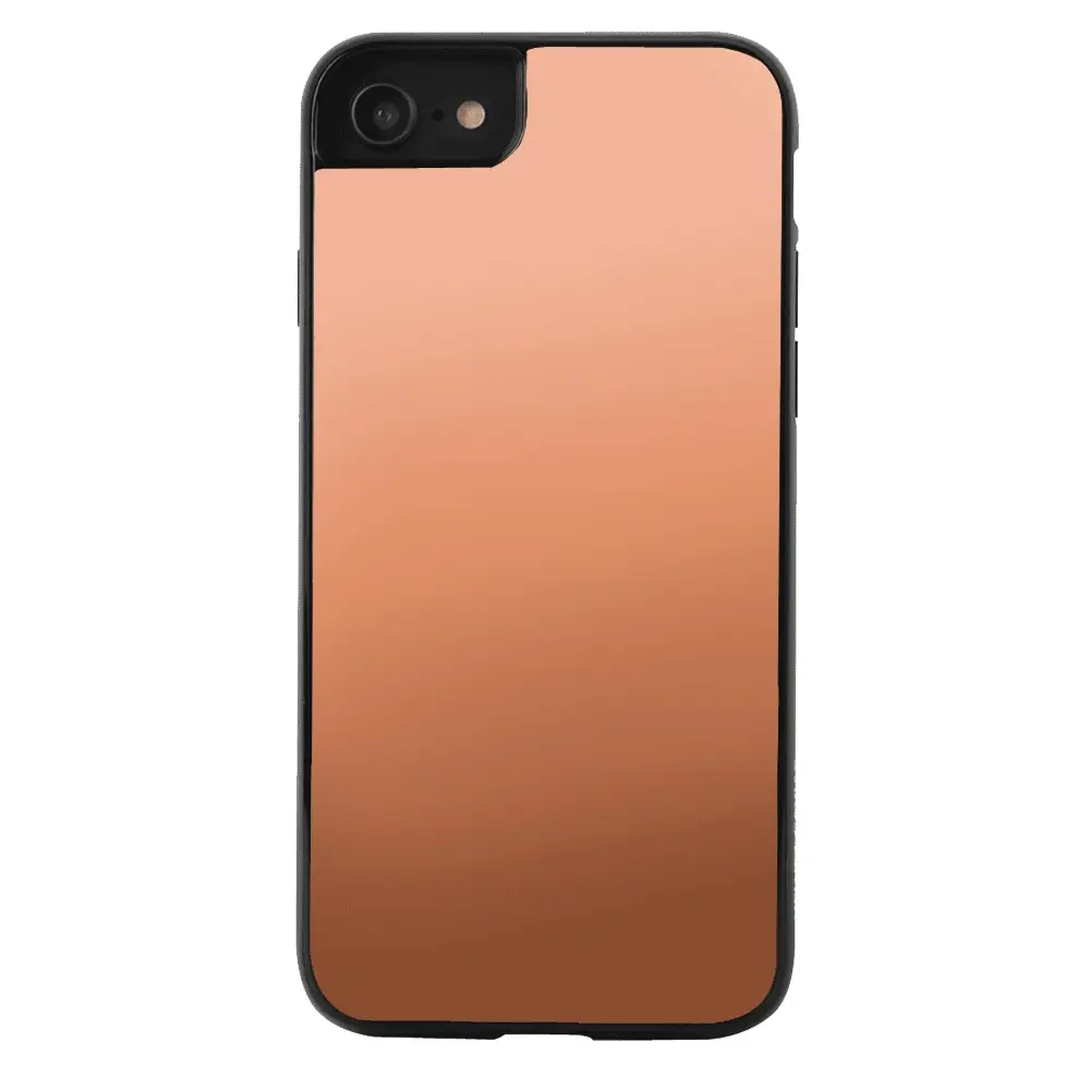 Rose Gold Reflective Mirror iPhone Case - Image 7