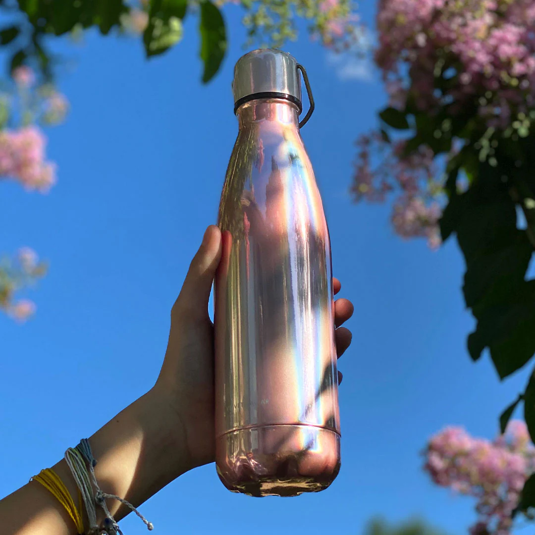 Rose Gold Water Bottle - Image 2