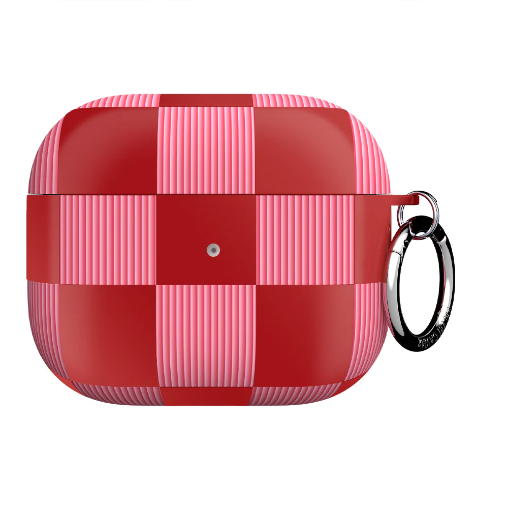 Rose Vibe Checkered AirPod Case - Image 11