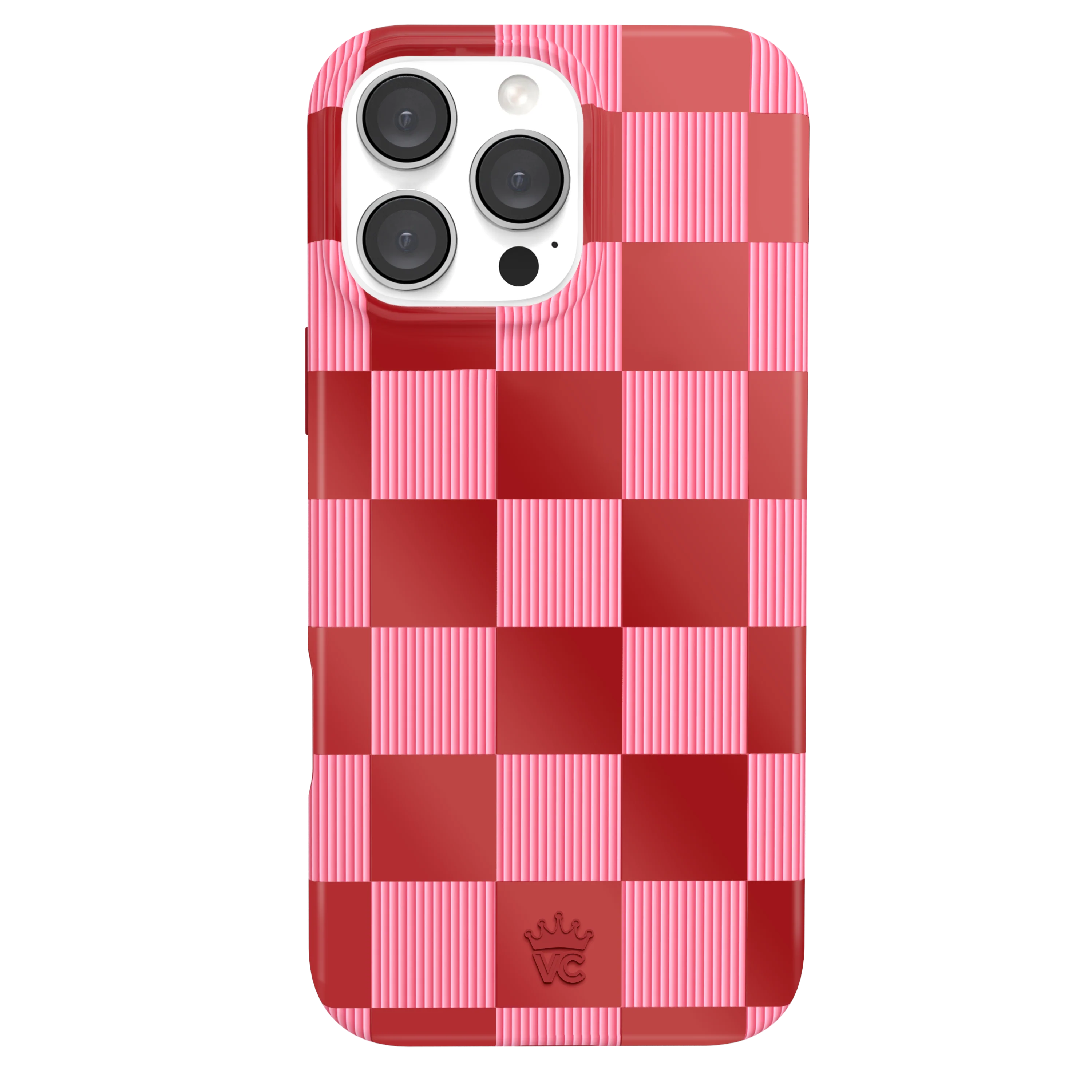 Rose Vibe Checkered iPhone Case - Image 103