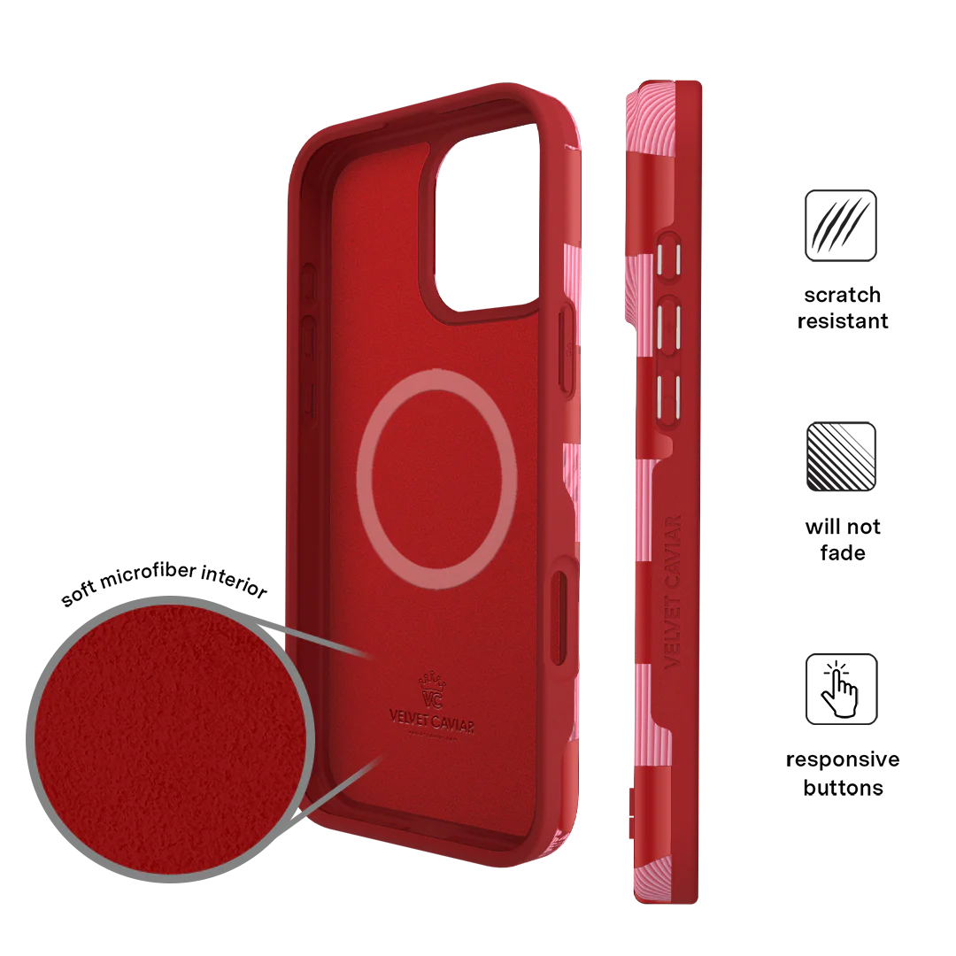 Rose Vibe Checkered iPhone Case - Image 108