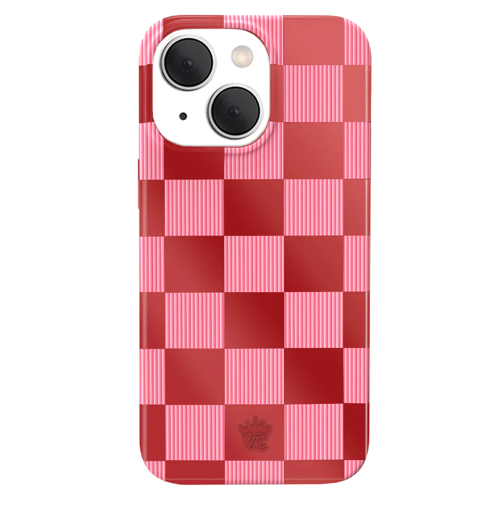 Rose Vibe Checkered iPhone Case - Image 13
