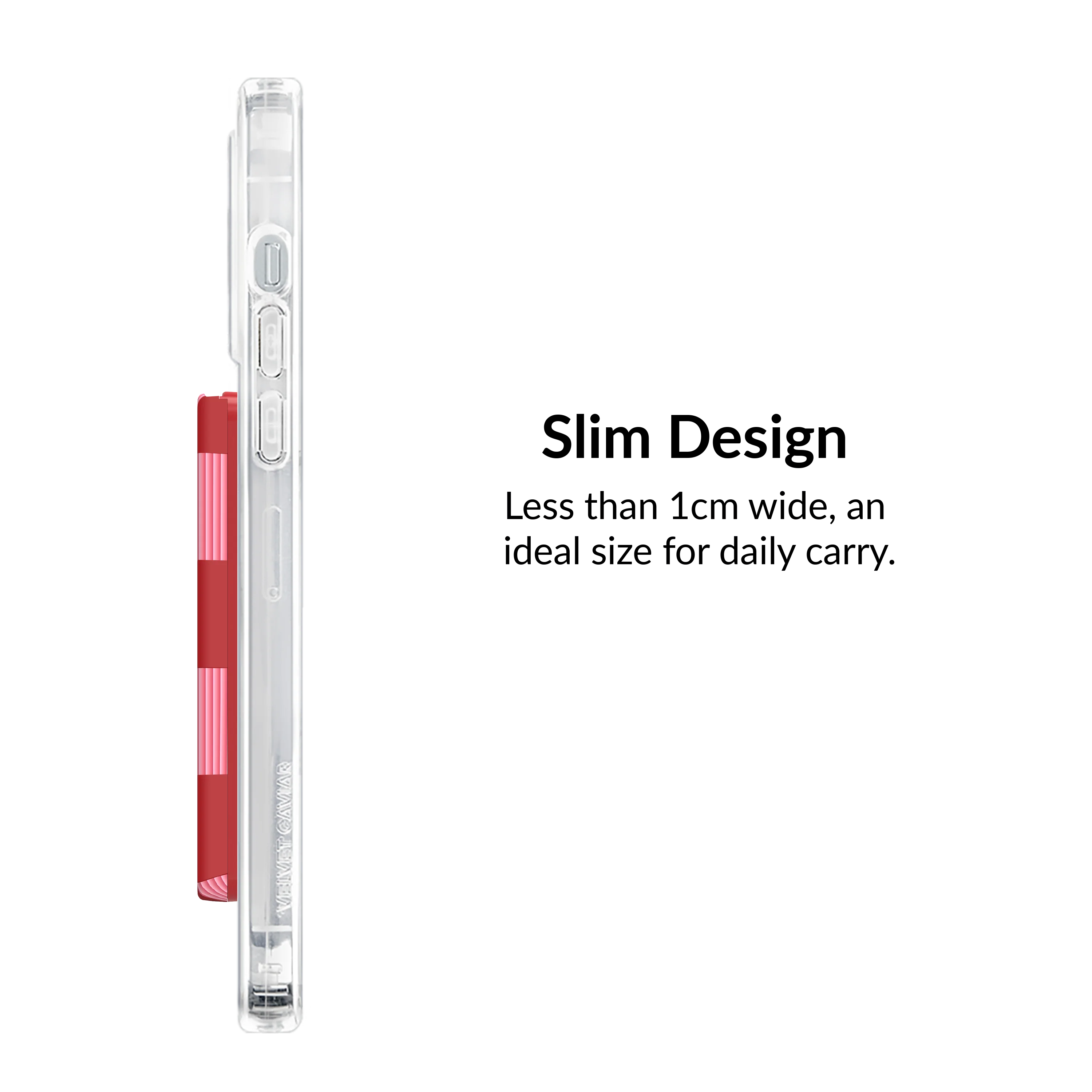 Rose Vibe Checkered Magsafe Wallet - Image 5