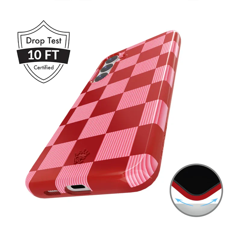 Rose Vibe Checkered Samsung Case - Image 11