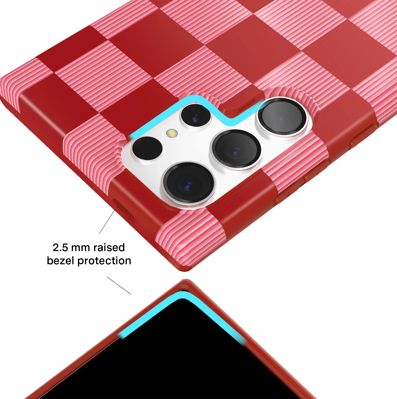 Rose Vibe Checkered Samsung Case - Image 15