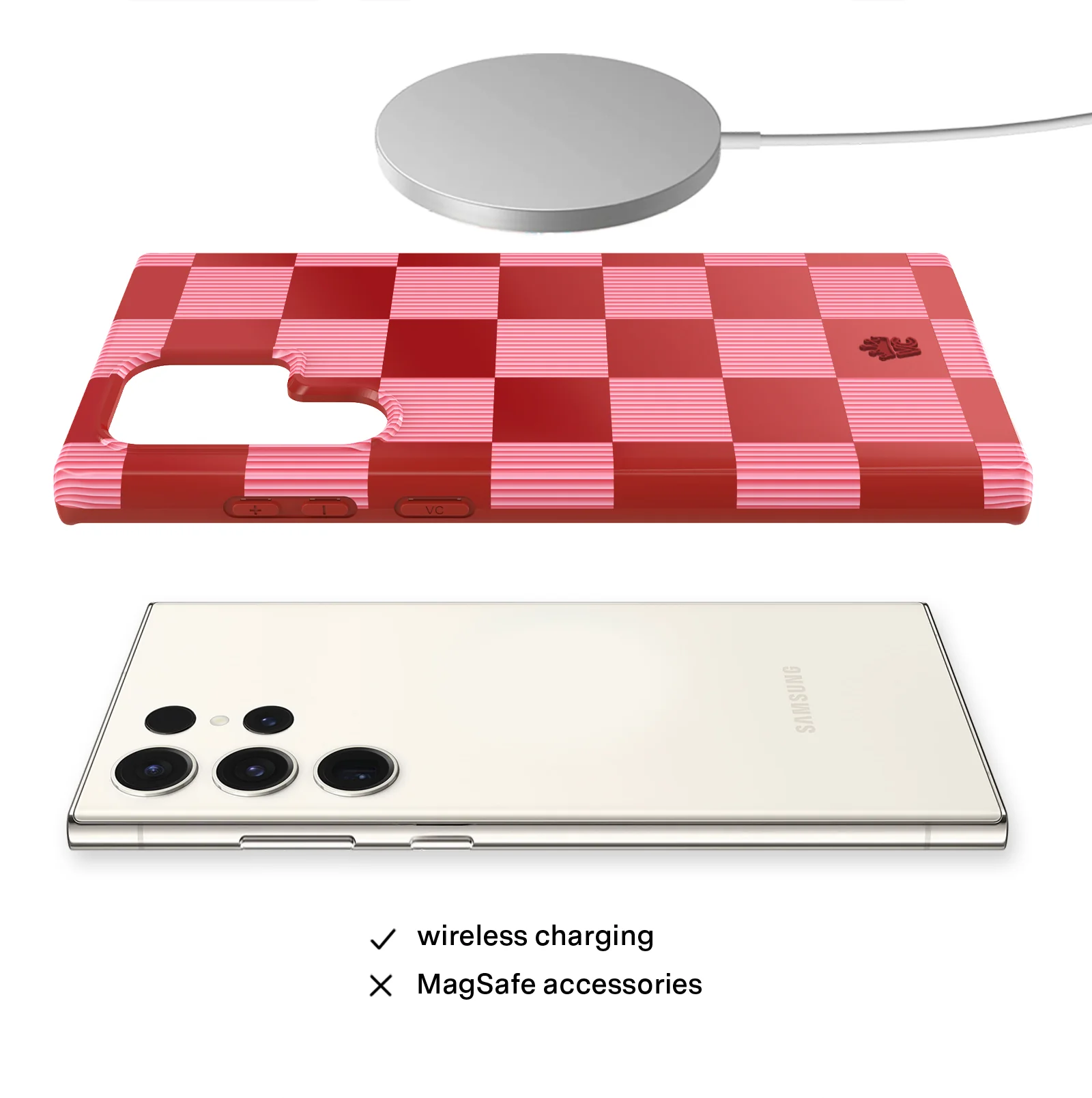 Rose Vibe Checkered Samsung Case - Image 16