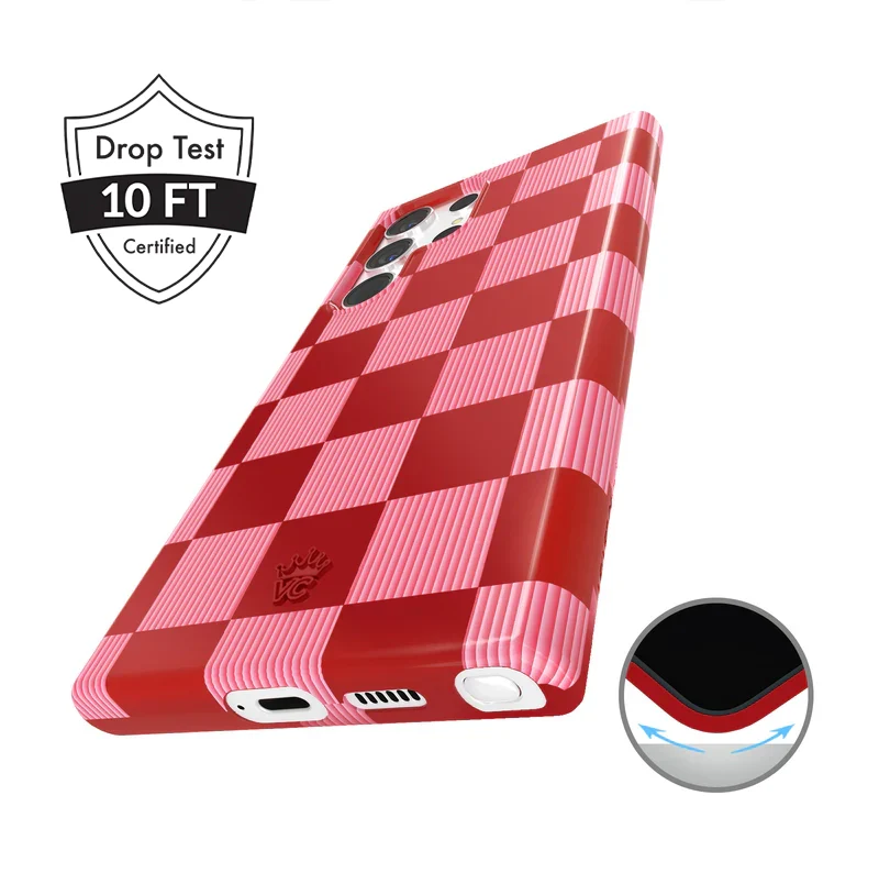 Rose Vibe Checkered Samsung Case - Image 17