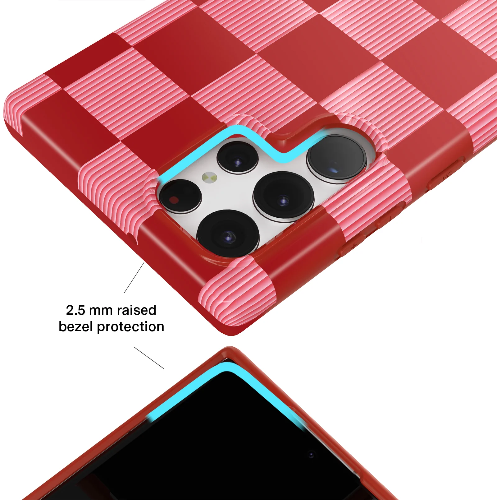Rose Vibe Checkered Samsung Case - Image 33