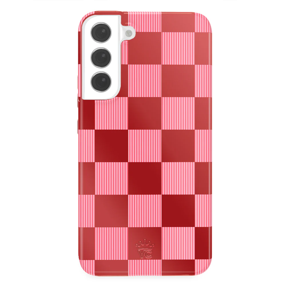 Rose Vibe Checkered Samsung Case - Image 43