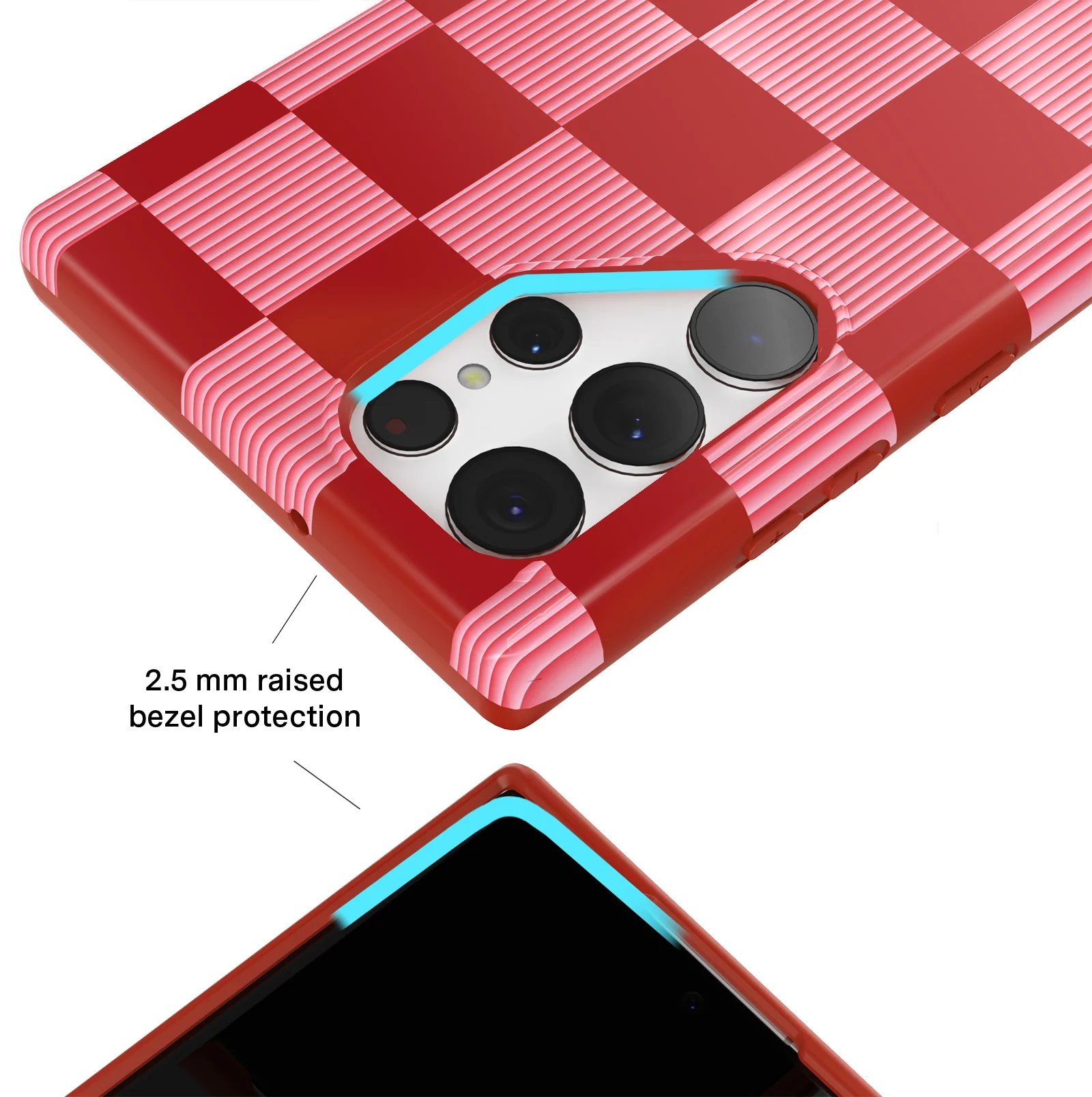 Rose Vibe Checkered Samsung Case - Image 51