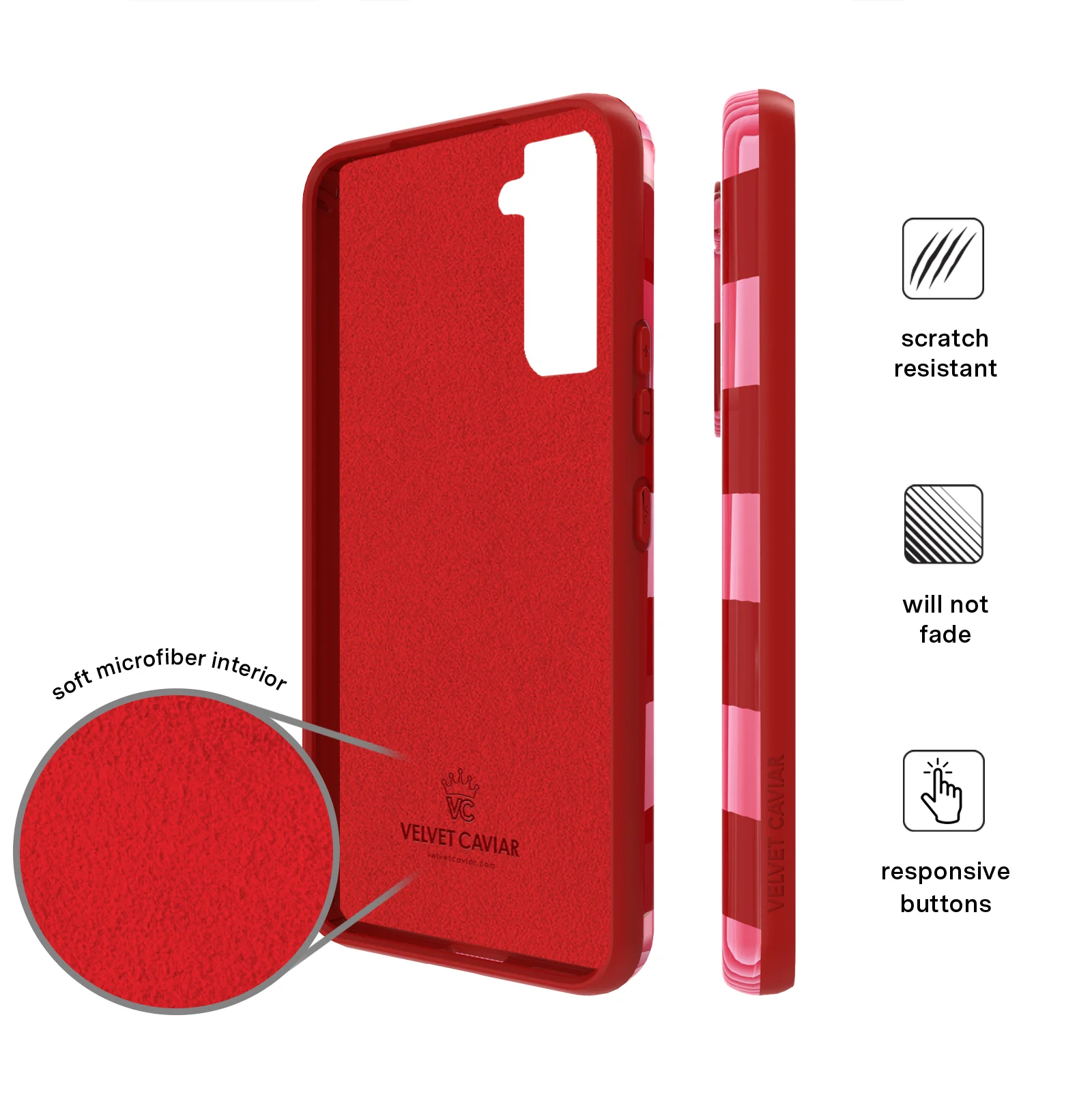 Rose Vibe Checkered Samsung Case - Image 59