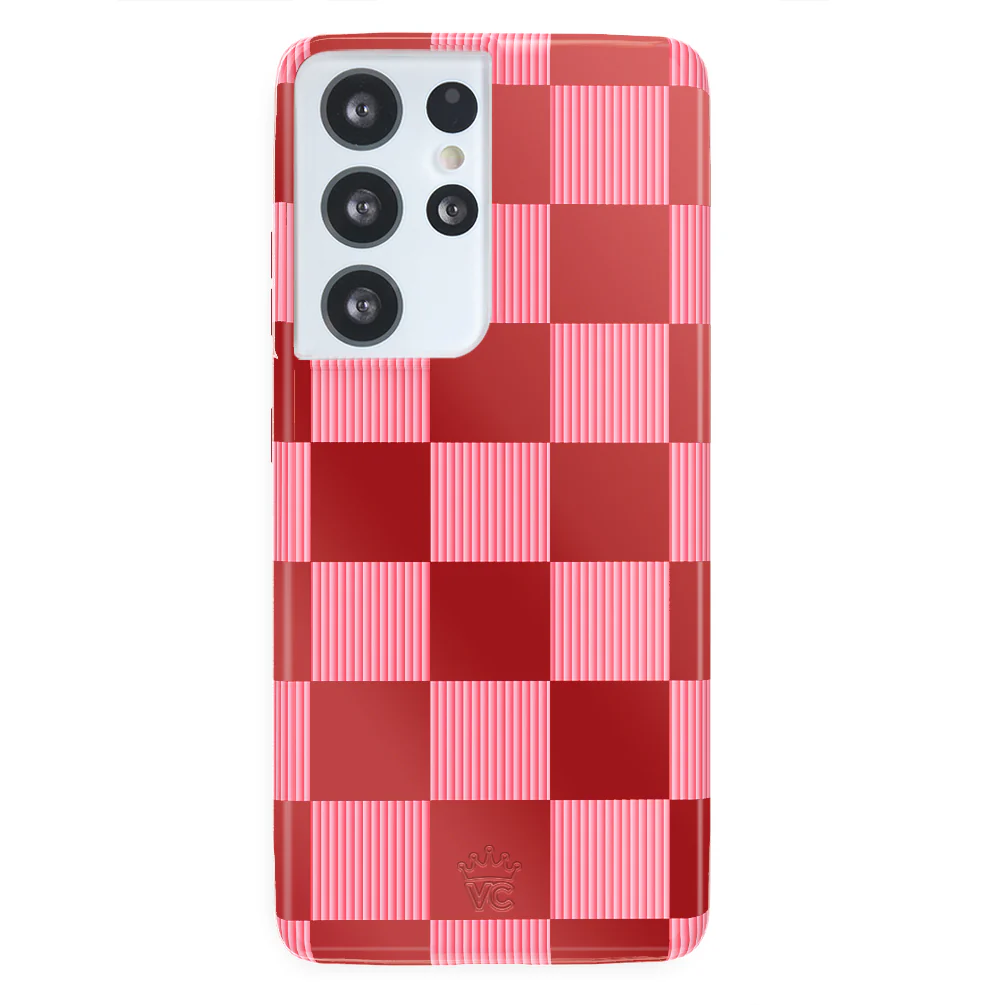 Rose Vibe Checkered Samsung Case - Image 65