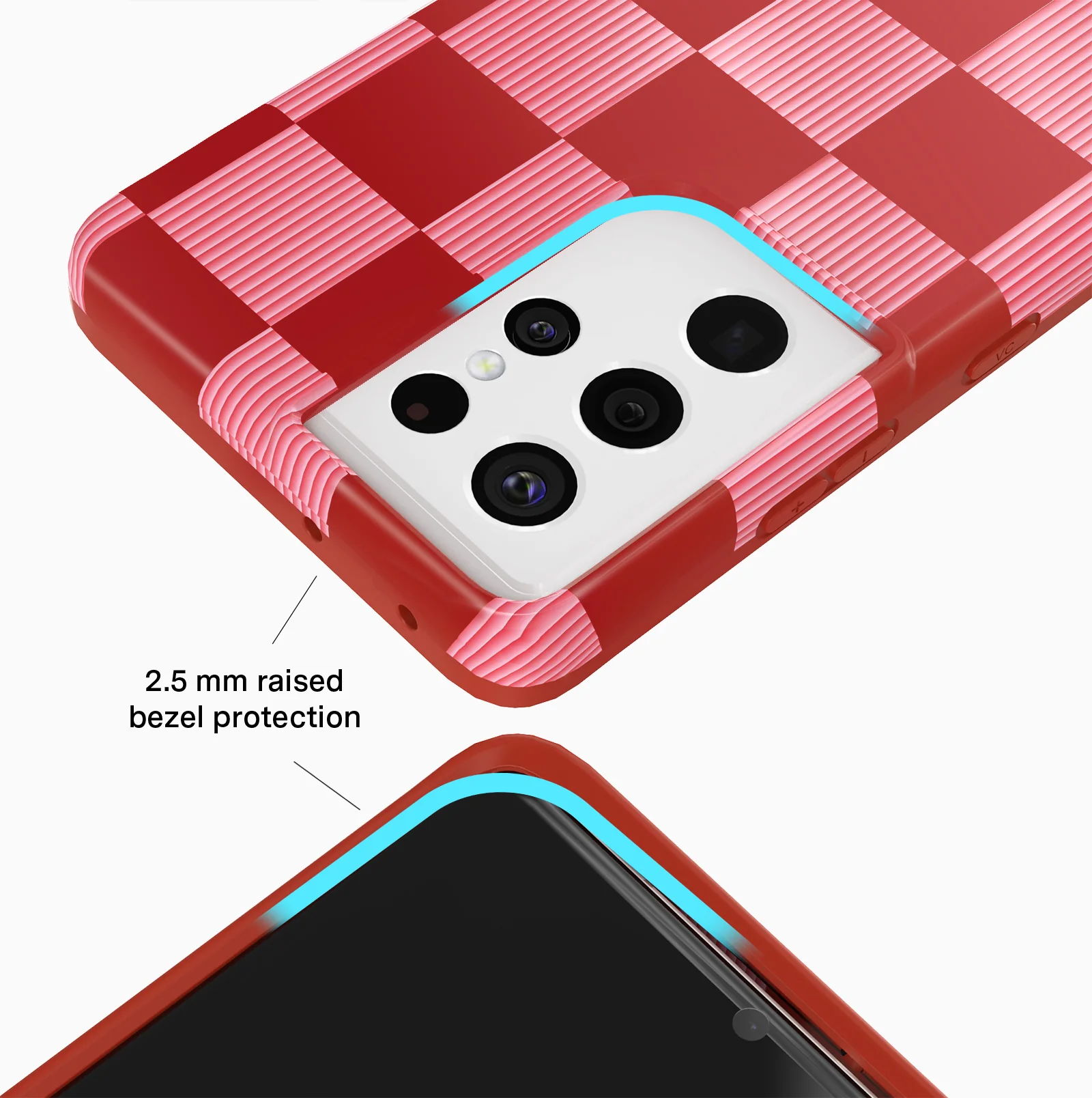 Rose Vibe Checkered Samsung Case - Image 67