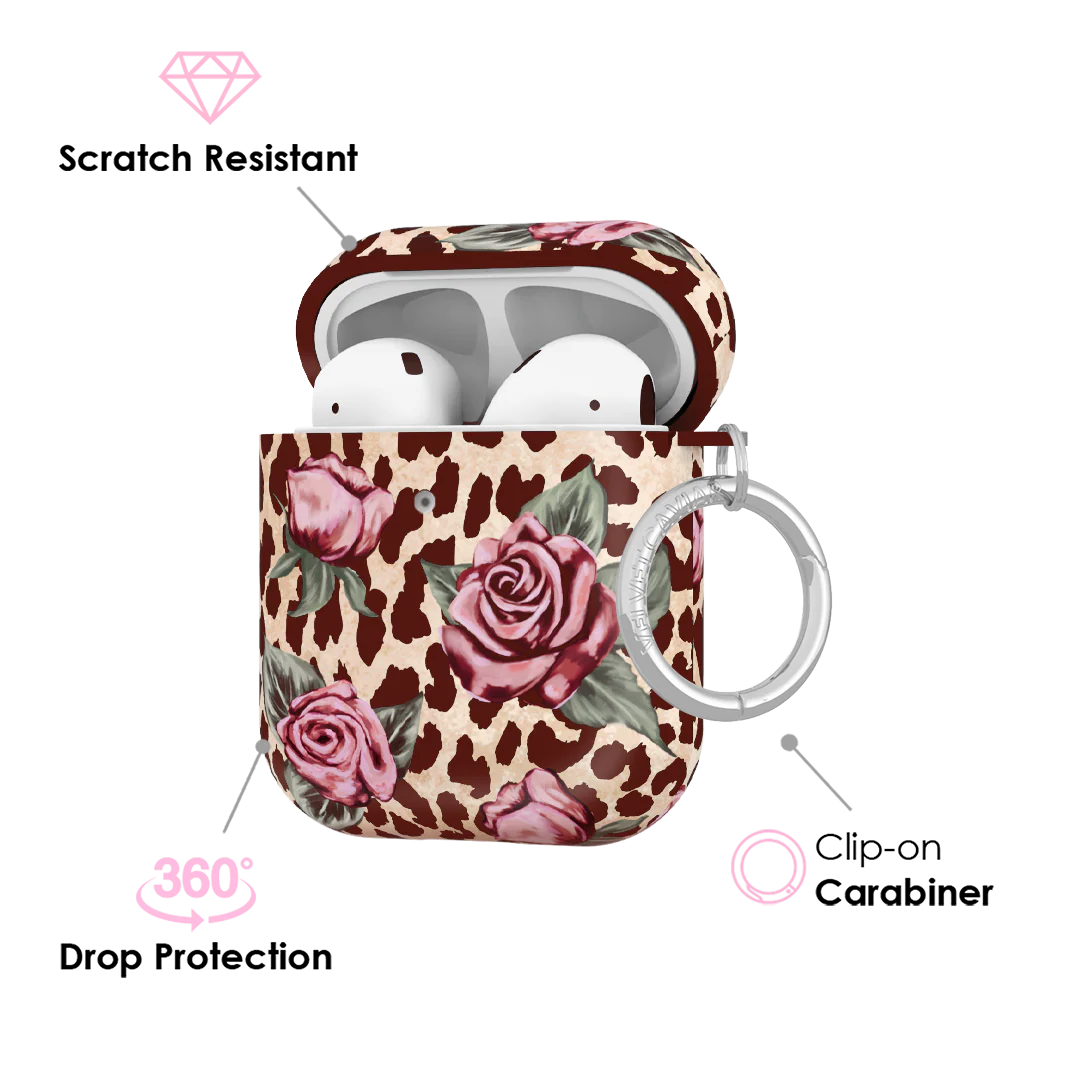 Rosy Leopard AirPod Case - Image 3