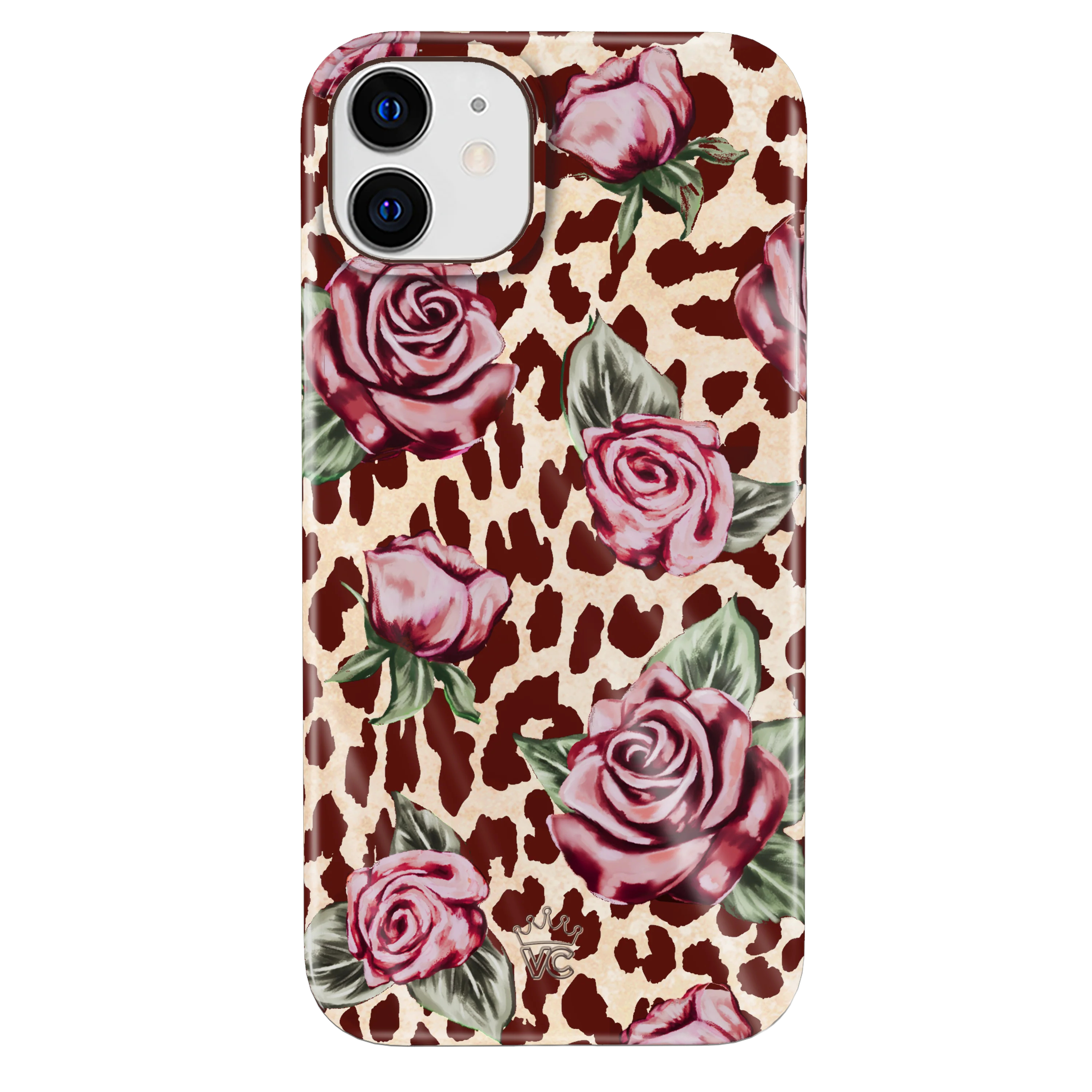 Rosy Leopard iPhone Case - Image 103
