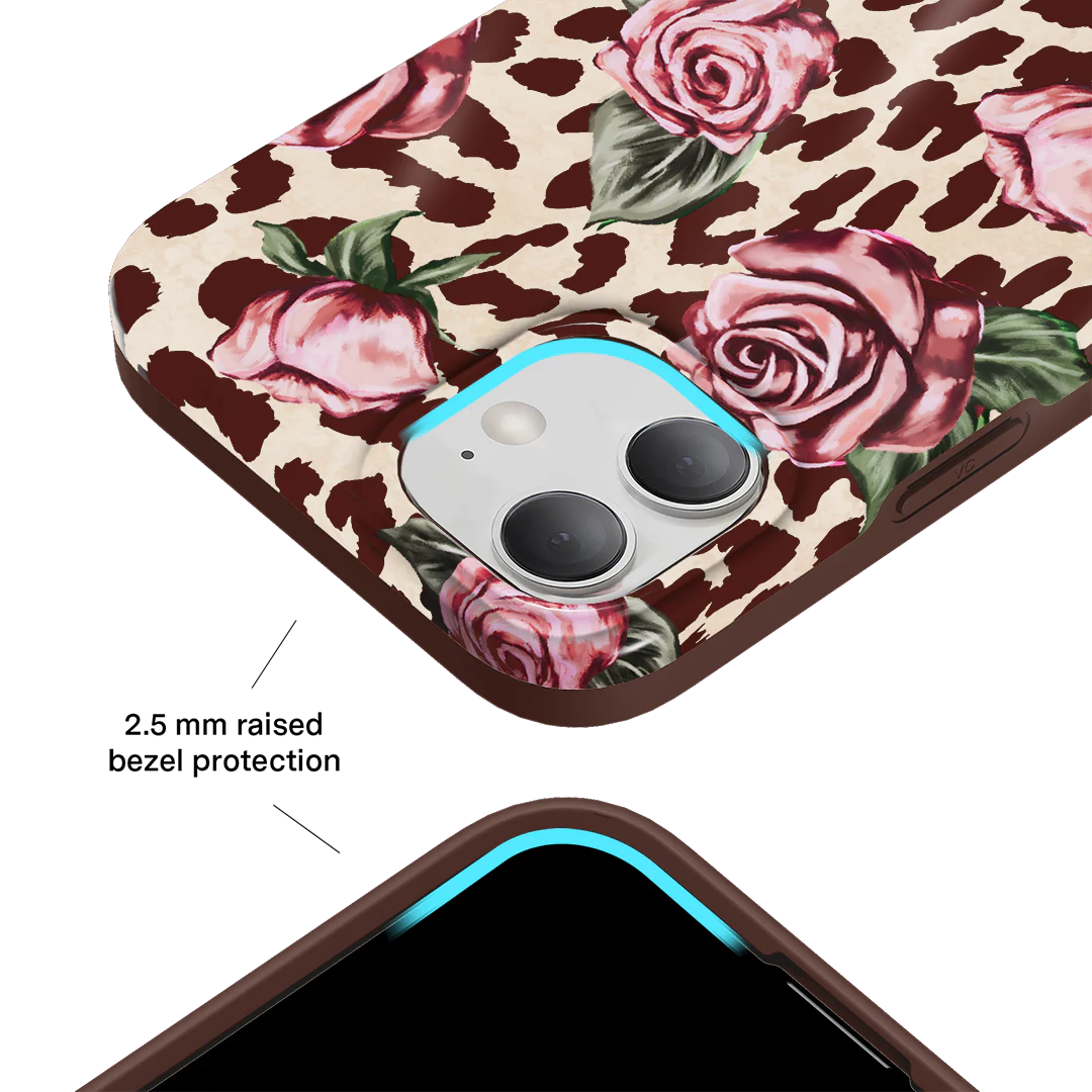 Rosy Leopard iPhone Case - Image 105