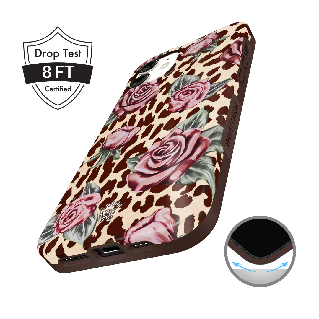 Rosy Leopard iPhone Case - Image 107