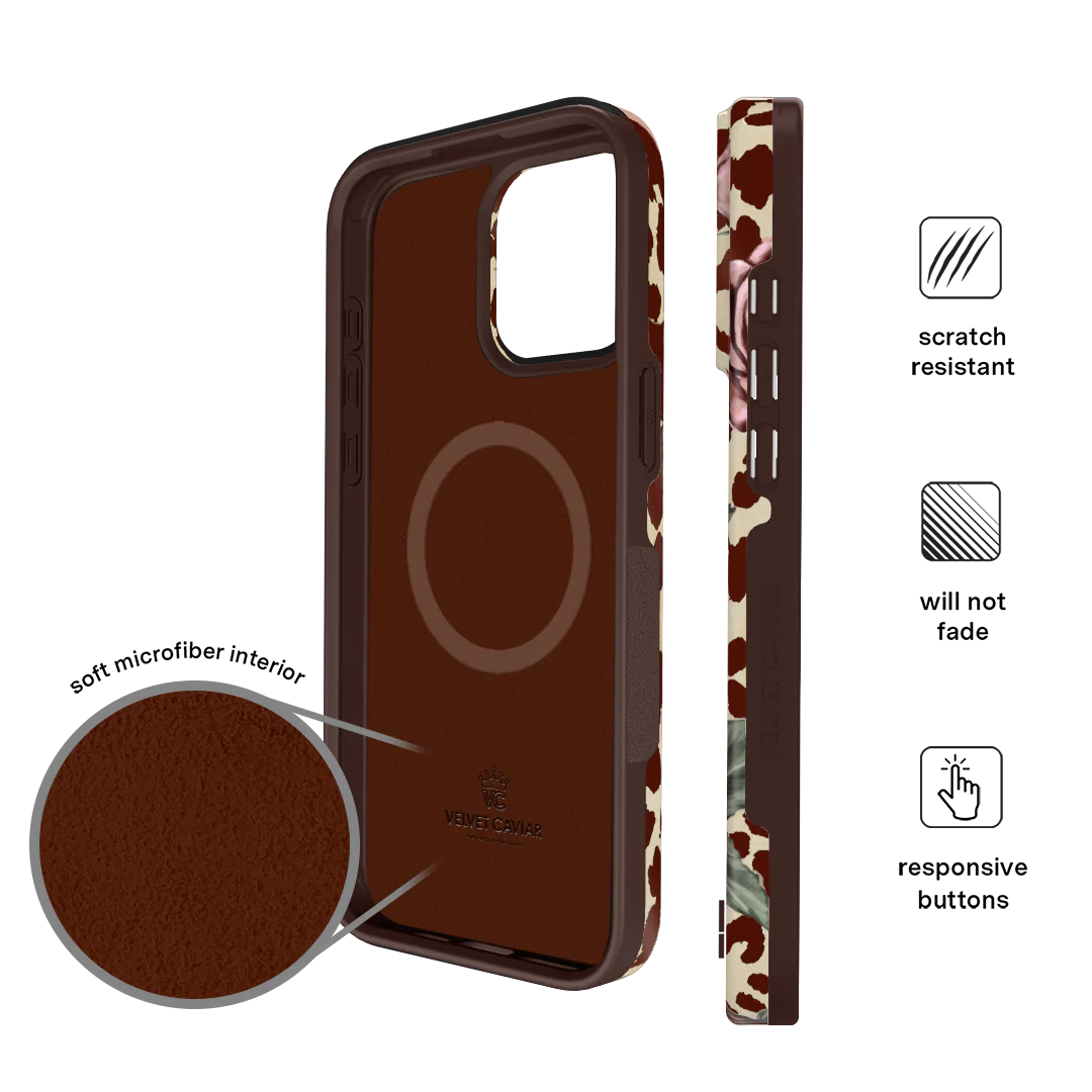 Rosy Leopard iPhone Case - Image 12