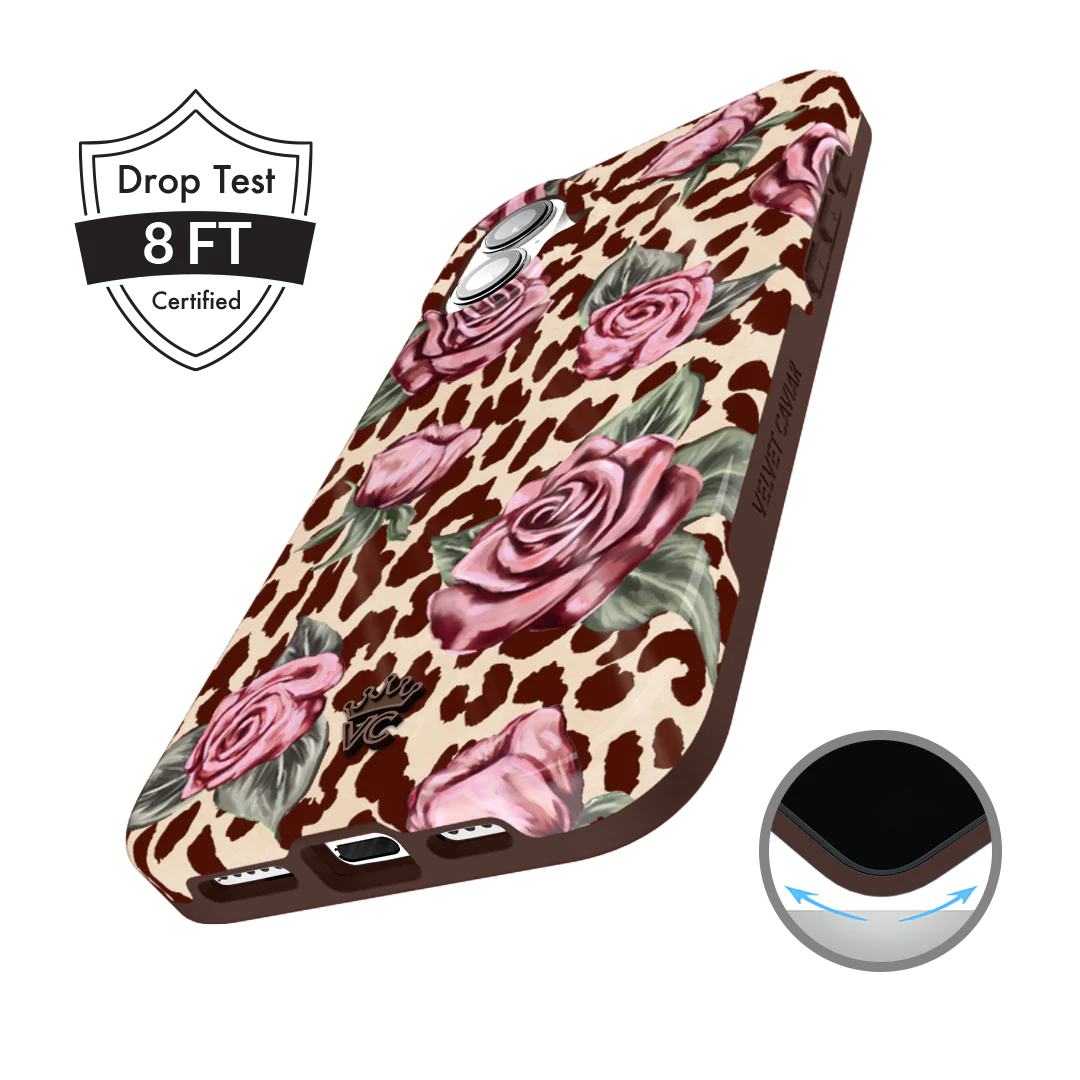 Rosy Leopard iPhone Case - Image 17