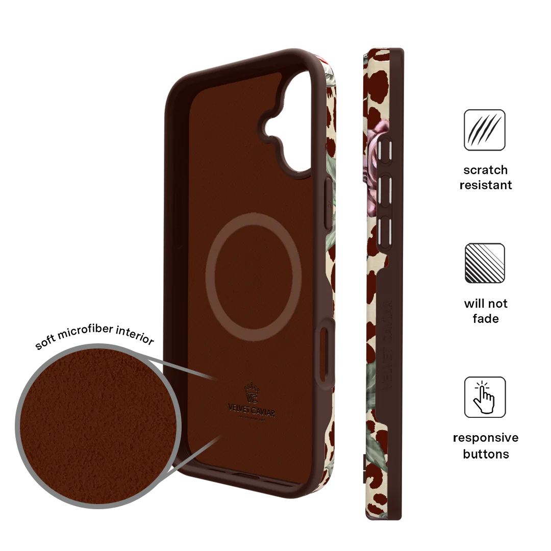 Rosy Leopard iPhone Case - Image 24