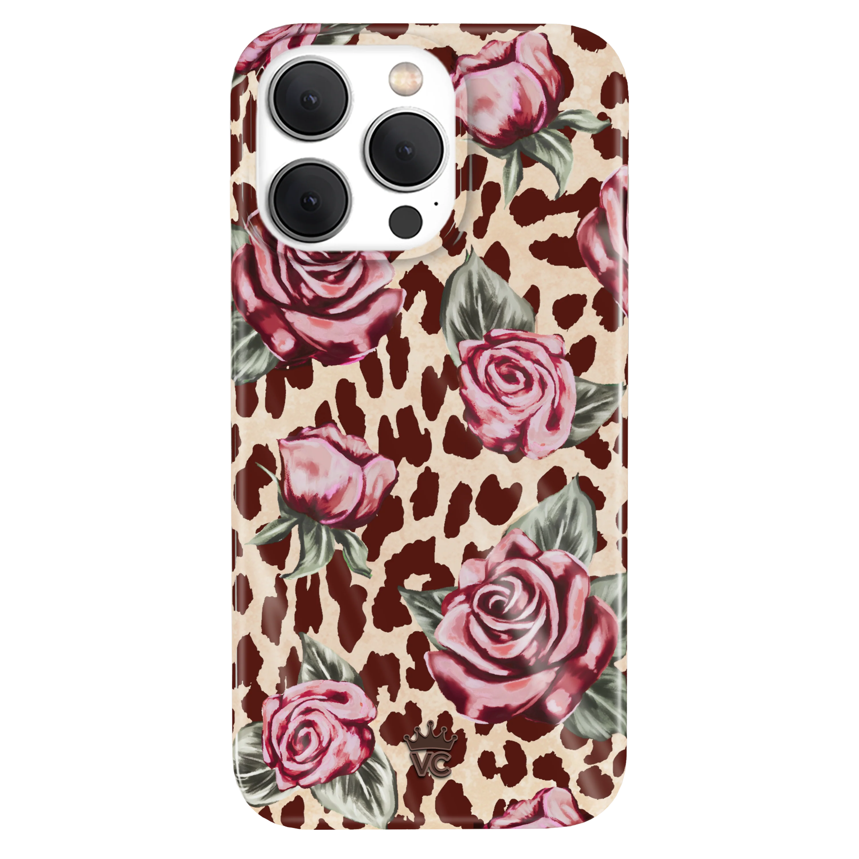 Rosy Leopard iPhone Case - Image 31
