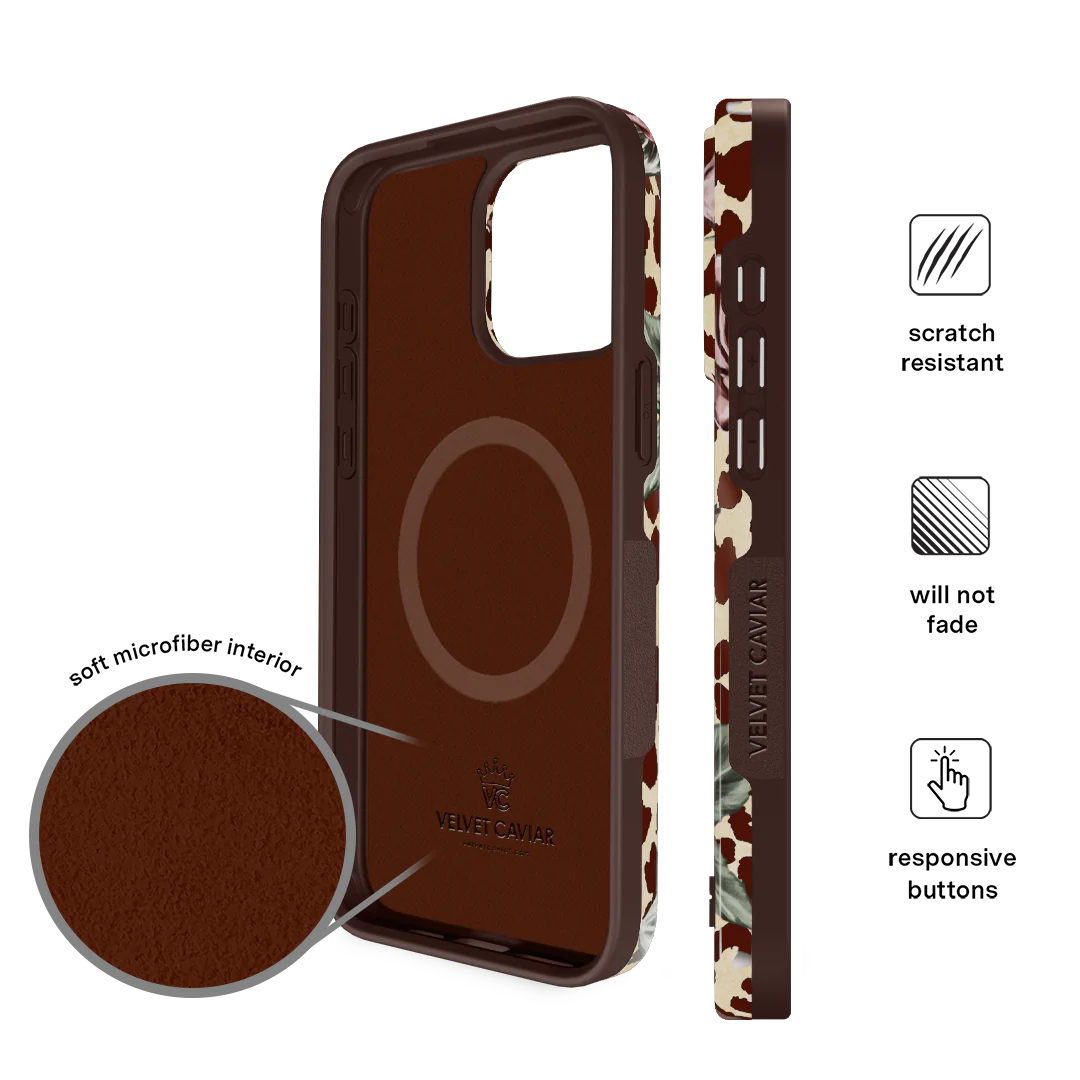 Rosy Leopard iPhone Case - Image 36