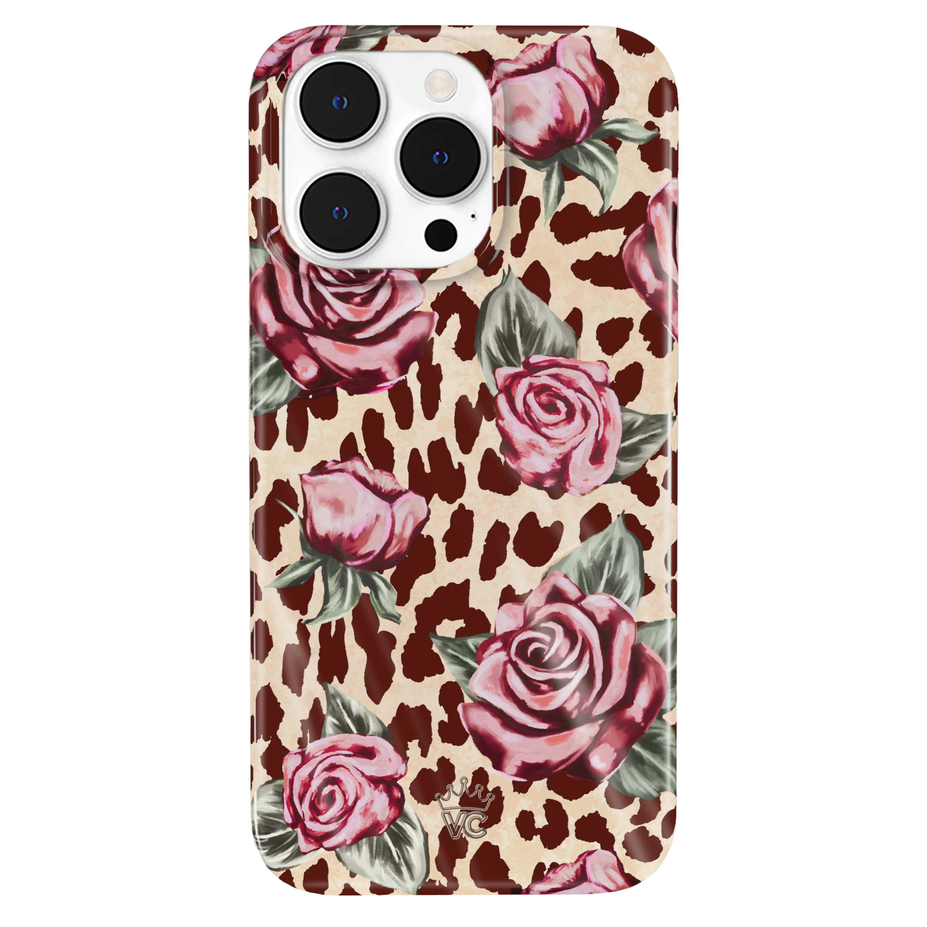 Rosy Leopard iPhone Case - Image 49