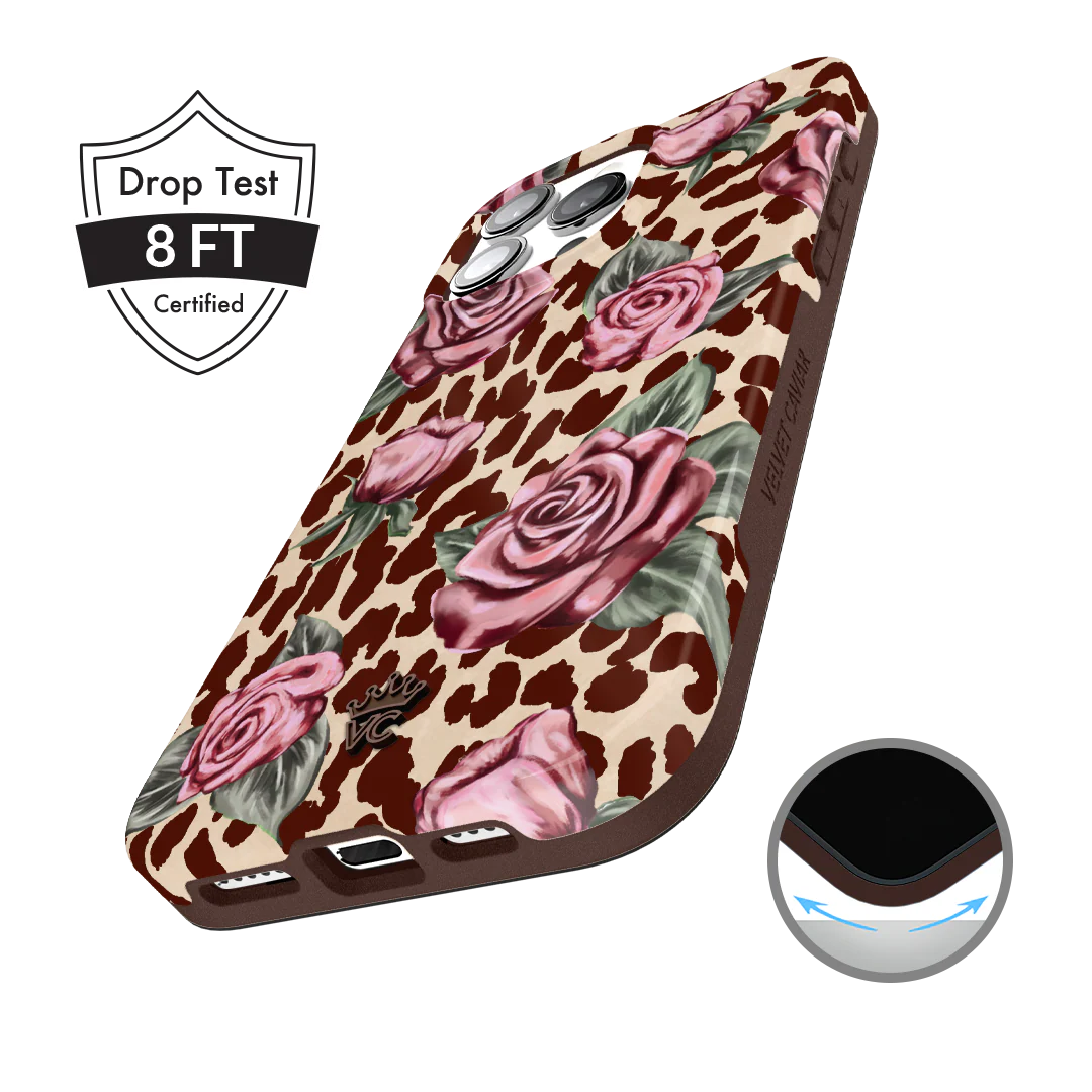 Rosy Leopard iPhone Case - Image 5