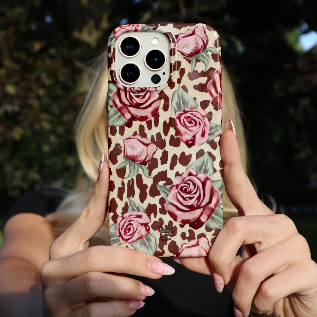 Rosy Leopard iPhone Case - Image 56