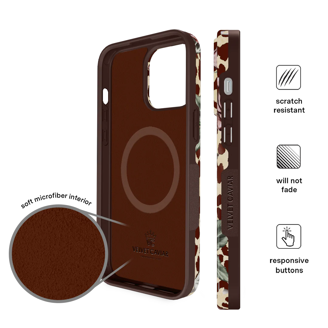 Rosy Leopard iPhone Case - Image 60