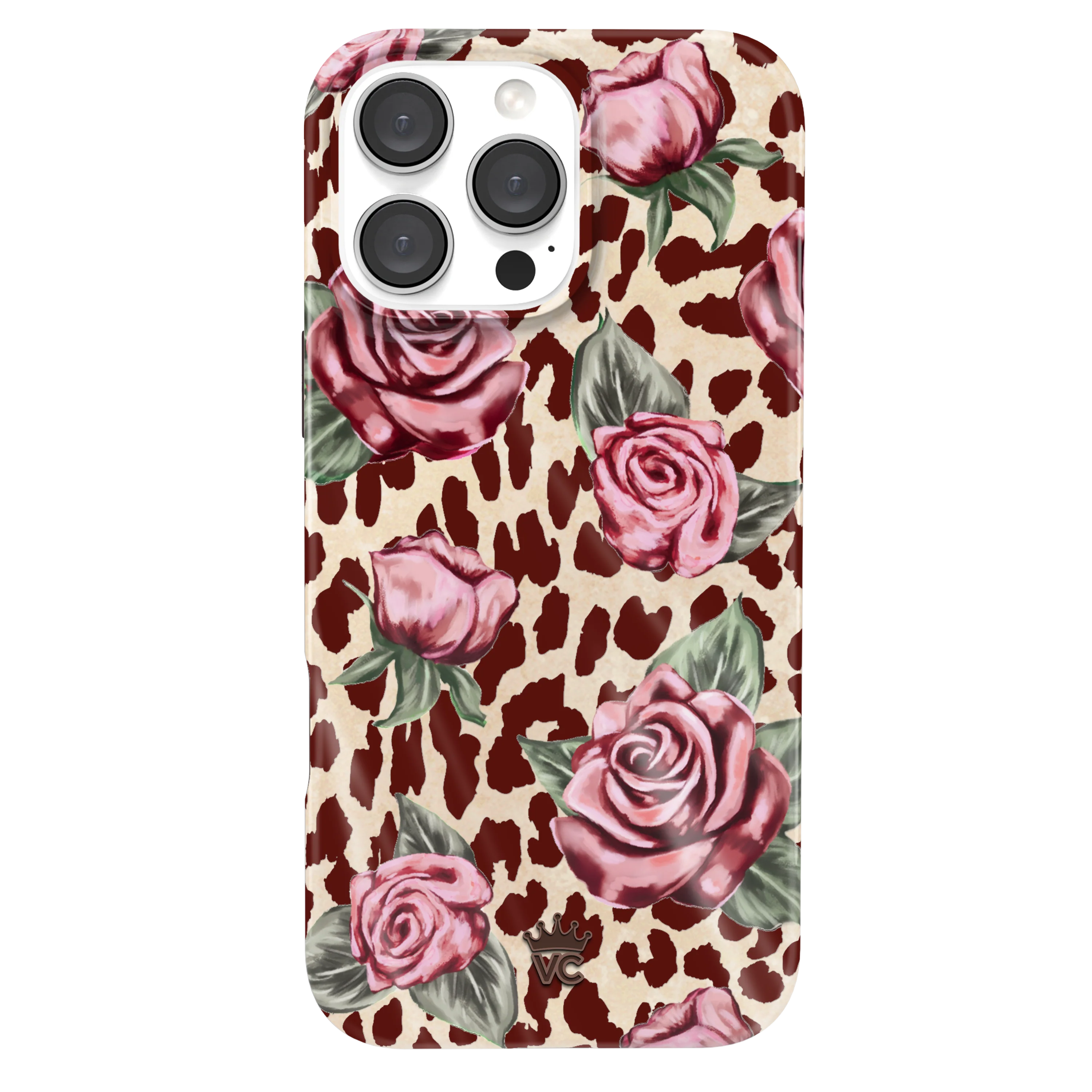 Rosy Leopard iPhone Case - Image 7