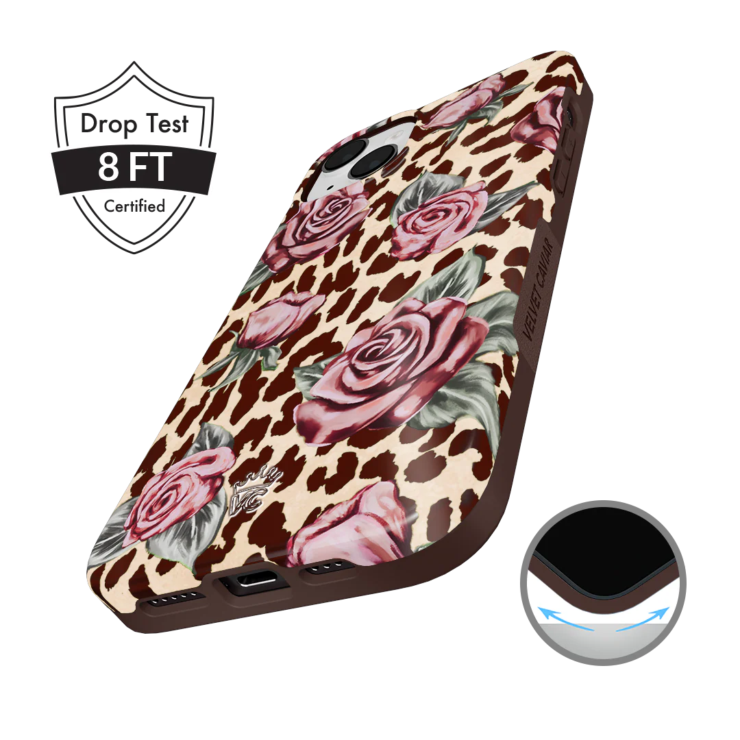 Rosy Leopard iPhone Case - Image 71