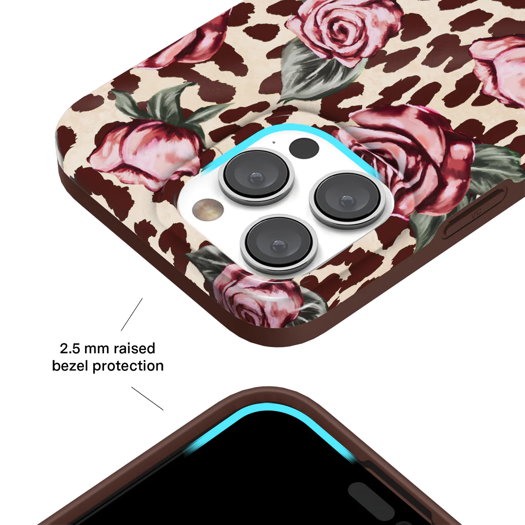 Rosy Leopard iPhone Case - Image 81