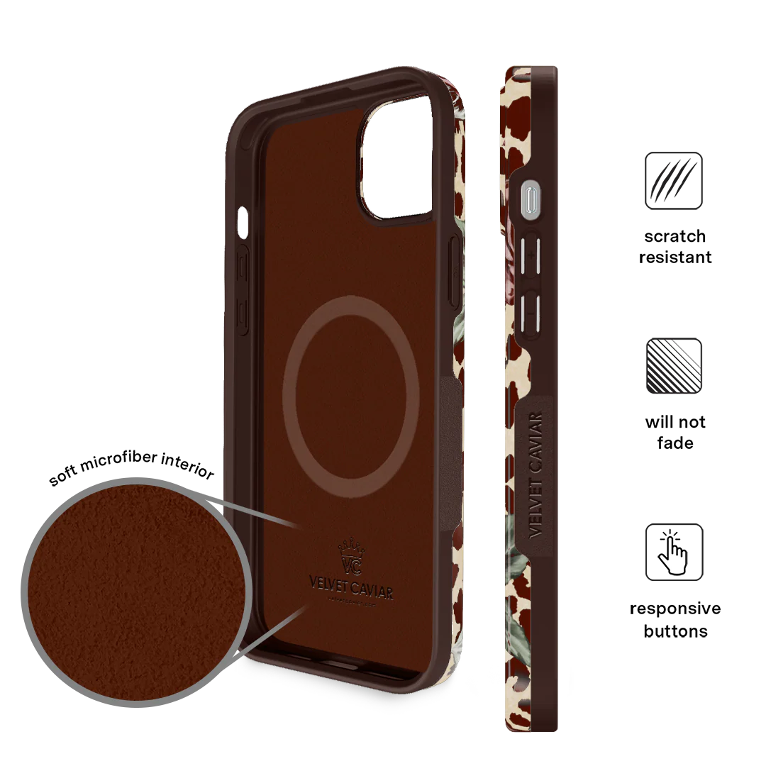 Rosy Leopard iPhone Case - Image 90