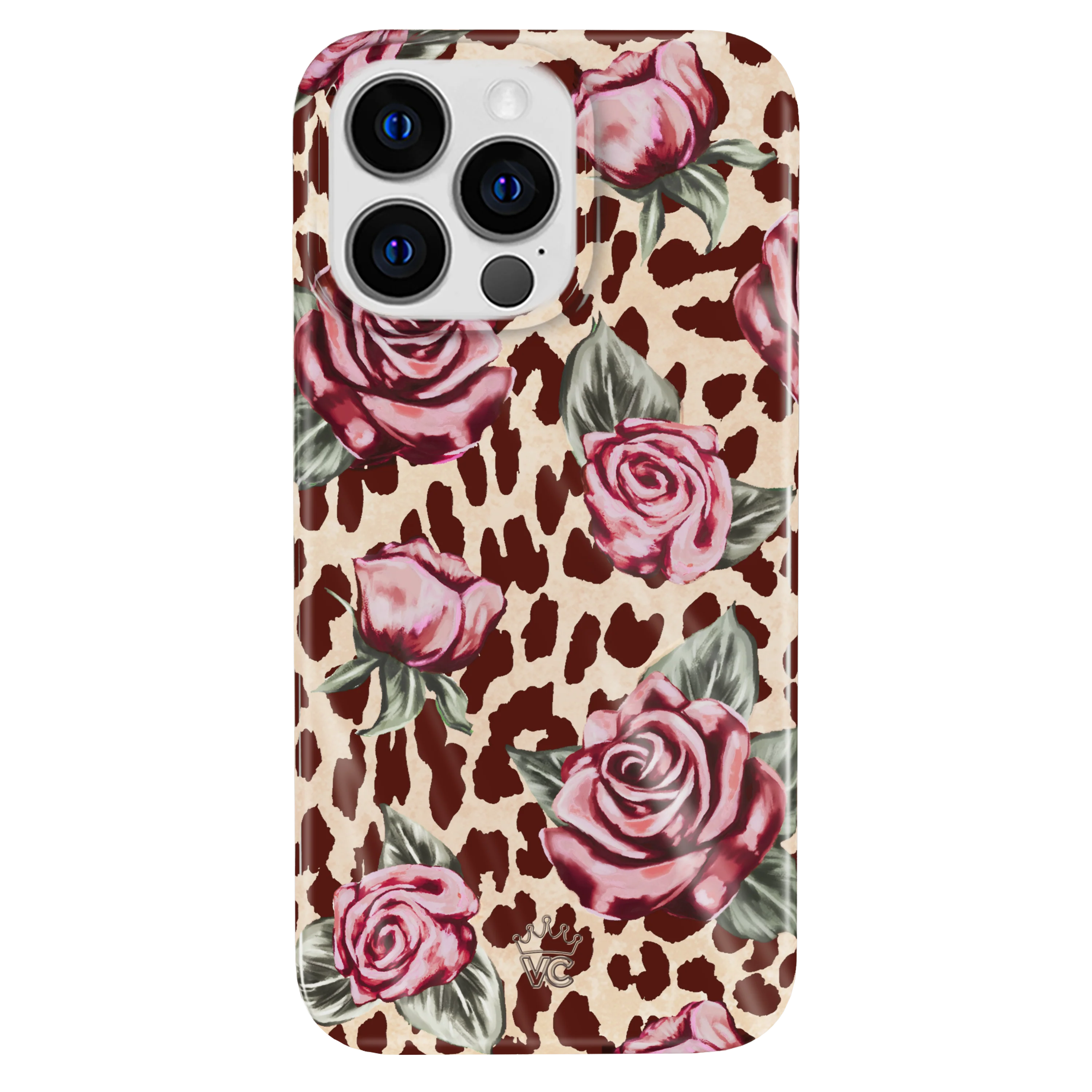 Rosy Leopard iPhone Case - Image 97