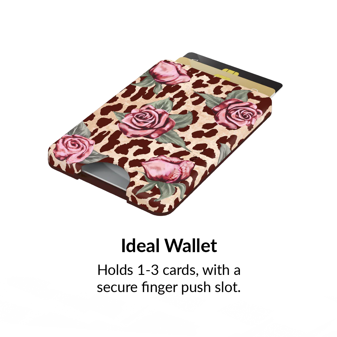 Rosy Leopard MagSafe Wallet - Image 3