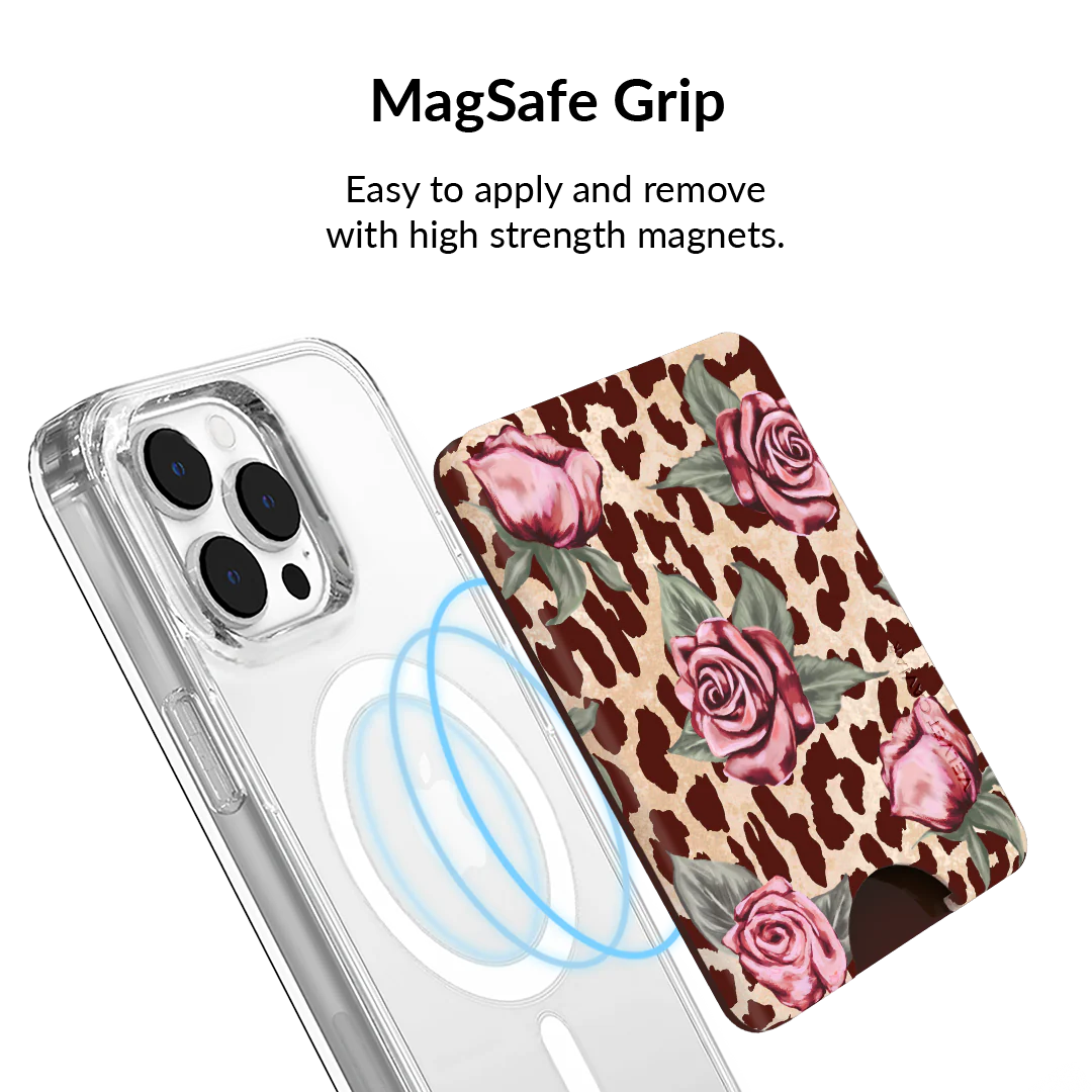 Rosy Leopard MagSafe Wallet - Image 4