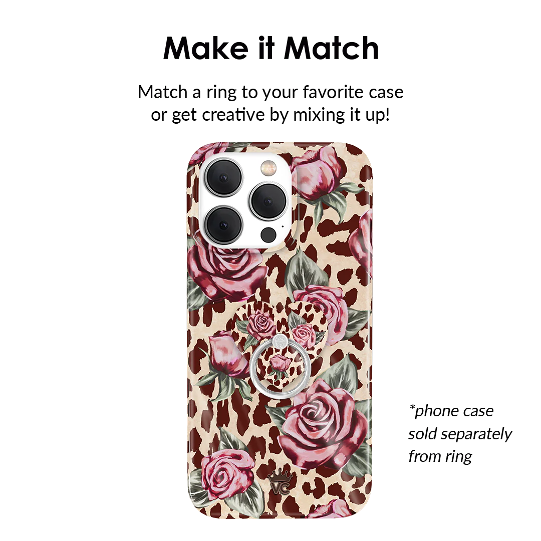 Rosy Leopard Phone Ring - Image 4