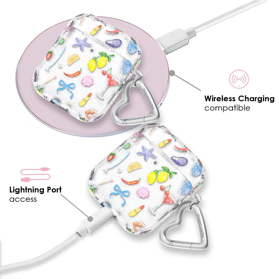 Dolce Vita Glitter AirPod Case - Image 4