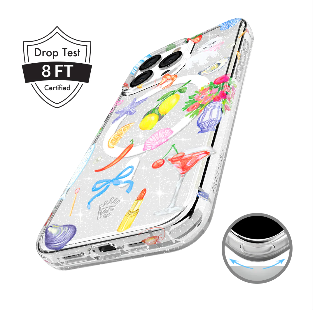 Dolce Vita Glitter iPhone Case - Image 53