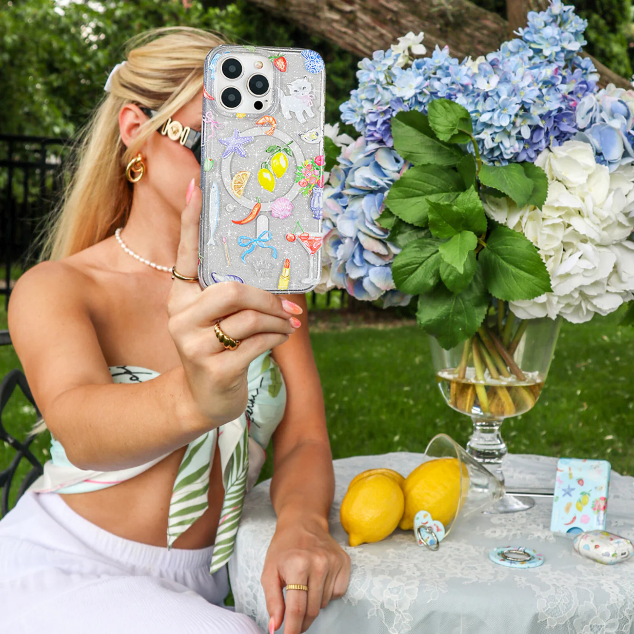 Dolce Vita Glitter iPhone Case - Image 86