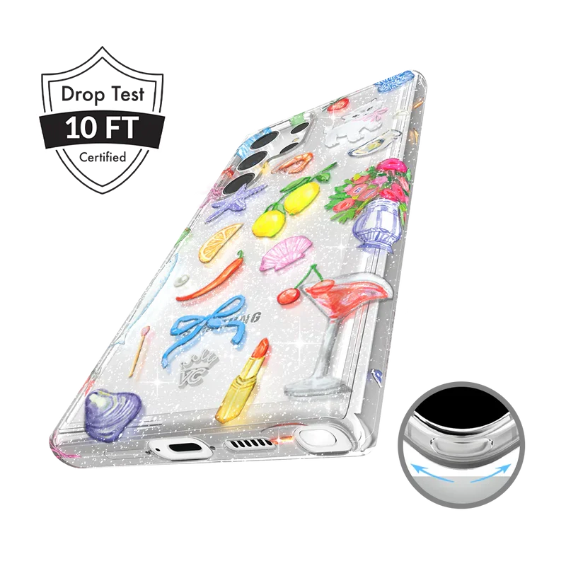 Dolce Vita Glitter Samsung Case - Image 16