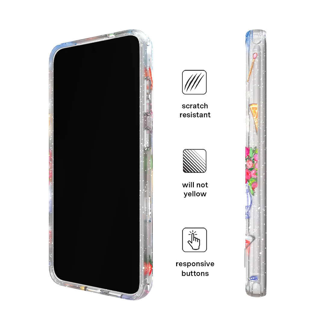 Dolce Vita Glitter Samsung Case - Image 6
